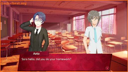 Visual Novel School Girl Anime screenshot