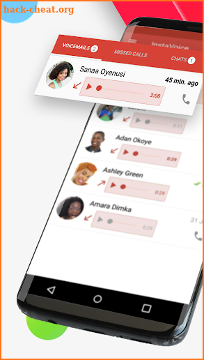 Visual Voicemail & Missed Call Alerts - InstaVoice screenshot
