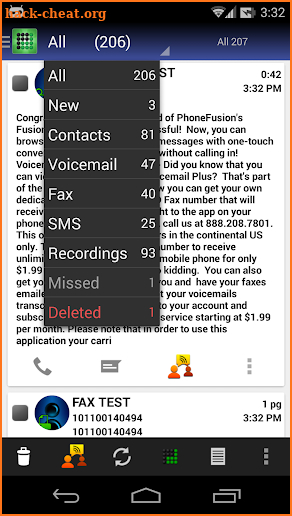 Visual Voicemail Plus screenshot