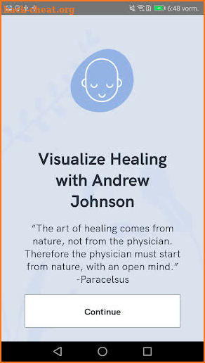 Visualize Healing with Andrew  screenshot