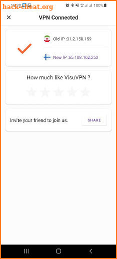 VisuVpn screenshot