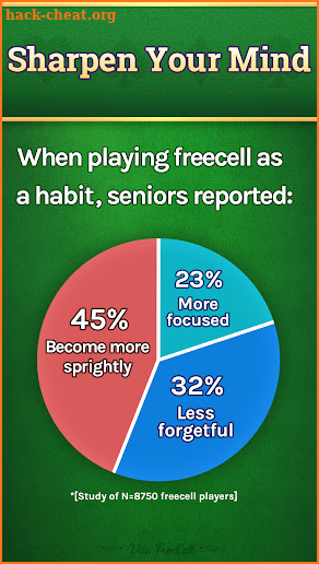 Vita FreeCell - Big Card Game screenshot