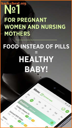 VITA: Pregnancy diet plan screenshot