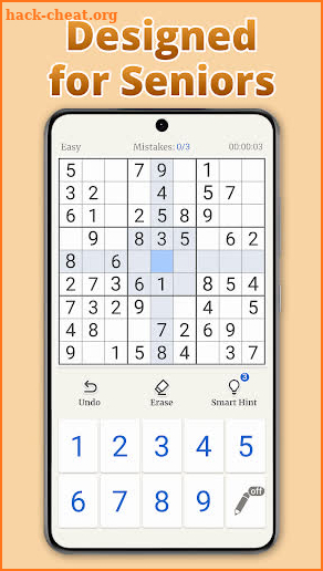 Vita Sudoku for Seniors screenshot