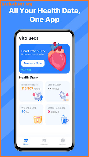 VitalBeat - health tracker screenshot