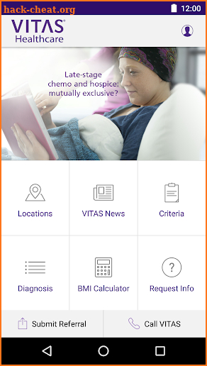 VITAS Hospice Referral App for Healthcare Pros screenshot