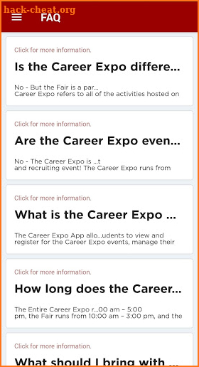 Viterbi Expo - Employer App screenshot