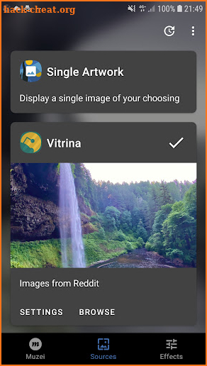 Vitrina - Addon for Muzei screenshot