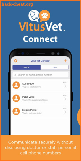 VitusVet Connect screenshot