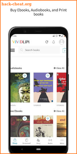 VIVIDLIPI - Ebooks, Audiobooks and Print books screenshot