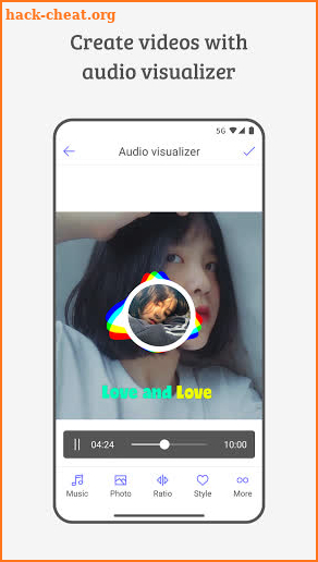 Vivu Video - Falling Effects & Visual Video Maker screenshot