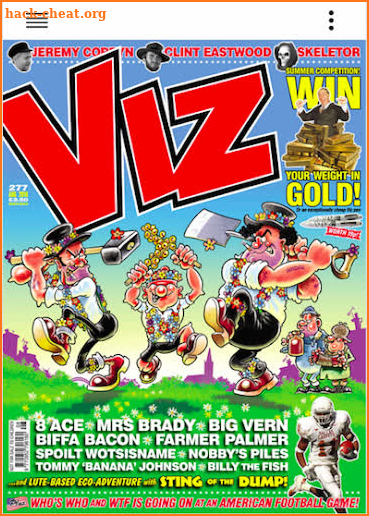 Viz Magazine screenshot