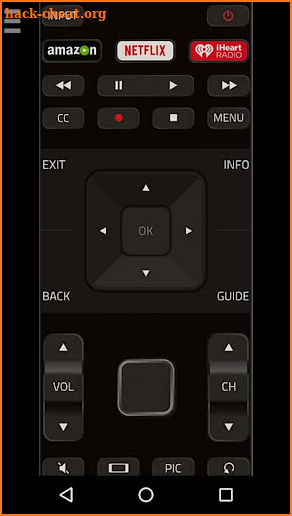 VizControl - TV Remote Control for Vizio TV screenshot