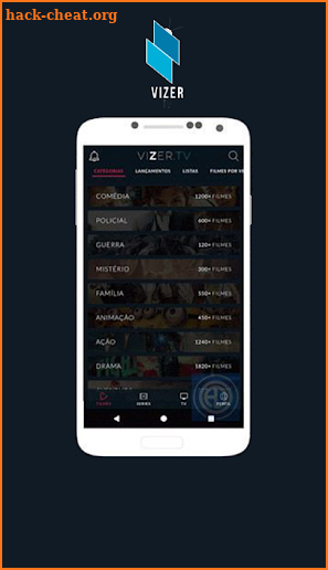 Vizer -  бесплатная онлайн-видео платформа screenshot