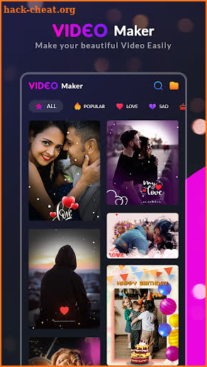 Vizoo - Photo Video Maker - Video Status Maker screenshot