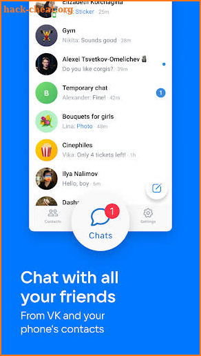 VK Messenger: Chats and calls screenshot