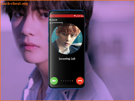 V/kim Taehyung -Bts call me now screenshot