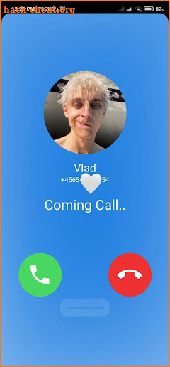 Vlad A4 Fake call Video and chat screenshot