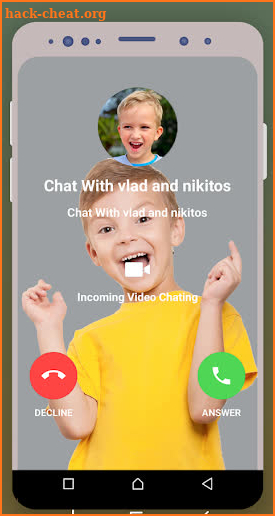 Vlad & niki Calls You - Fake Chat Simulator screenshot