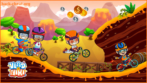 Vlad & Niki: Kids Bike Racing screenshot