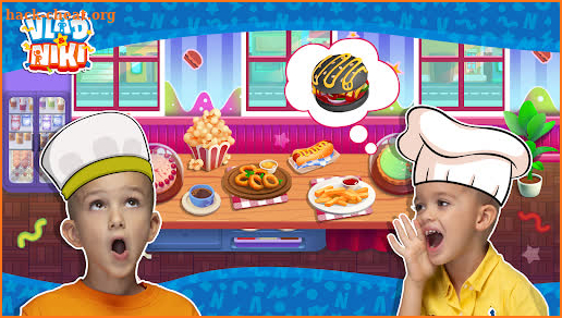 Vlad and Niki: Kids Cafe screenshot