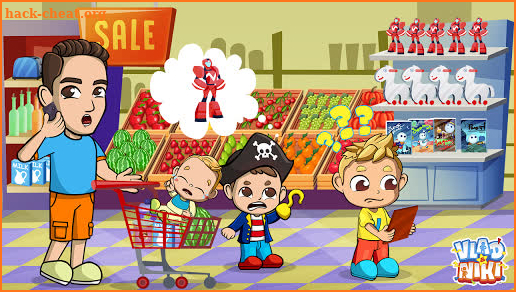Vlad & Niki Supermarket game for Kids screenshot