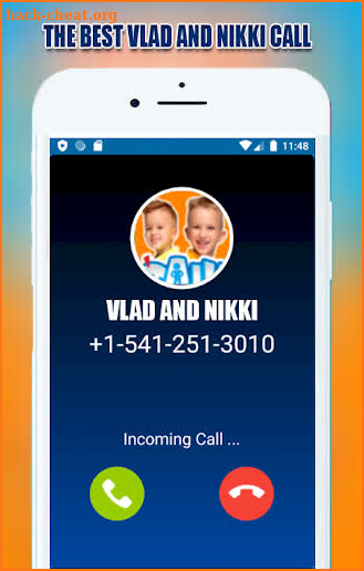 Vlad and Nikki Call and chat in real simulator screenshot