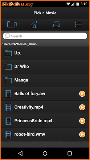 VLC Streamer screenshot