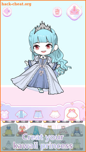 Vlinder Doll 2 - dress up games, avatar maker screenshot