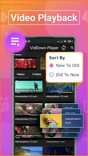 Vmet Player | Video Downloader | Video Player screenshot