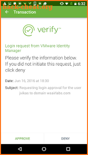 VMware Verify screenshot