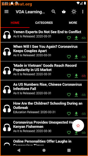 VOA Learning English Listening & Speaking screenshot
