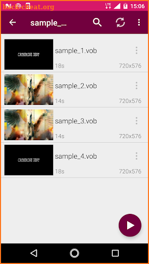 VOB Player For Android screenshot