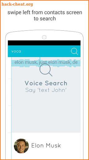 Voca: Handsfree Text by Voice screenshot