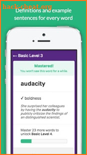 Vocabulary Builder screenshot