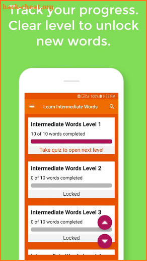 Vocabulary Builder - Learn new words screenshot