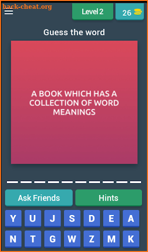 Vocabulary Challenge screenshot