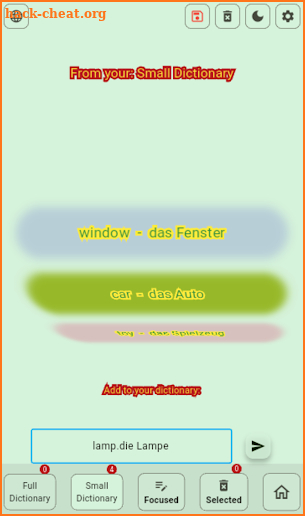 Vocabulary Learning Buddy screenshot