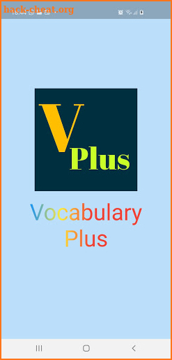 Vocabulary Plus screenshot