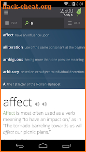 Vocabulary.com screenshot