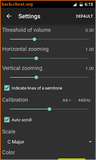 Vocal Pitch Monitor screenshot