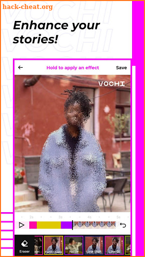 VOCHI Video Effects Editor screenshot