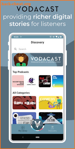 Vodacast screenshot