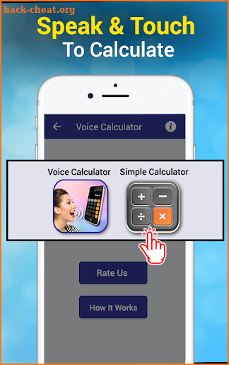 Voice & Talking Calculator screenshot