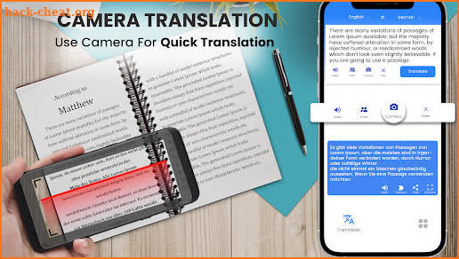 Voice & Text Translate App screenshot