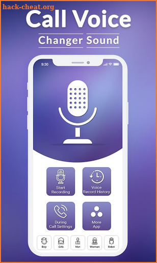 Voice Call Changer - Best Voice Changer App screenshot