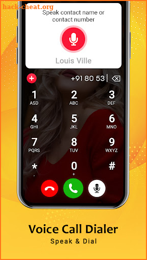 Voice Call Dialer-Speak tocall screenshot