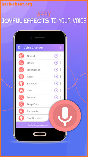 Voice Changer - All Sound Effects screenshot