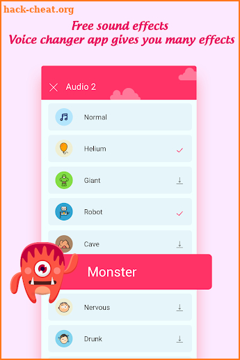 Voice Changer App - Sound Effects screenshot