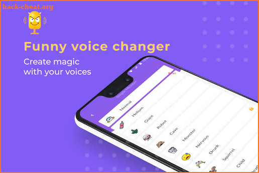 Voice Changer App: Sound Effects, Voice Modifier screenshot